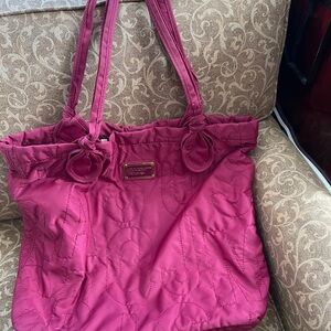 Marc by Marc Jacobs Fuchsia   Quilted Workwear Tote